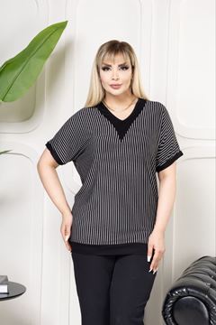 Picture of CURVY GIRL V NECK TOP